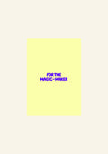Gift card: For the magic maker.